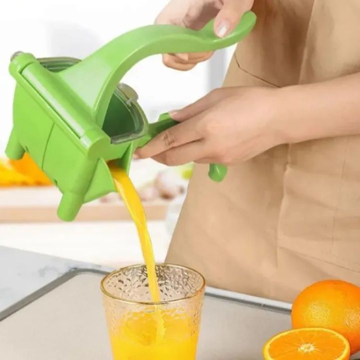 Fruit Juicer, Lemon Squeezer Hand Juicer, Portable Fruit Citrus Press Juicer – Green Colours