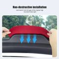 1PCS Halloween Car Stickers For Tesla Model 3 Y Personality High Mounted Brake Acrylic Projection Board Top Tail Light Emblem. 