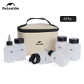 Naturehike Camping Kitchen Seasoning Jar Portable Spice Container Cookware Set Supplies Liquid Powder Bbq Picnic Seasoning Can. 