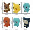 6Pcs Pokemon Action Figure Pikachu Figures Baby Children Play Water Bath Toys Kids Sprinkling Shower Decompression Toys. 
