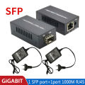 Sfp Media Converter Gigabit Mini10/100/1000Mbps Fiber Optical Ethernet Switch 1SFP1E 1F1E. 