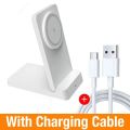 Magnetic Fast Charging Station 15W Wireless Charger Desktop Fold Smart Phone Holder Charge For Magsafe iPhone 16 15 14 13 12 Pro.
