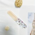1pc Comb Set Cartoon Folding Mirror, Mini Portable Pocket Size, ABS Plastic Handle, Plastic Bristle, for Normal Hair.