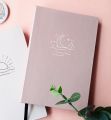 Sun or  Moon Minimalistic BuJo Notebook Dot grid Diary Dotted pages. 