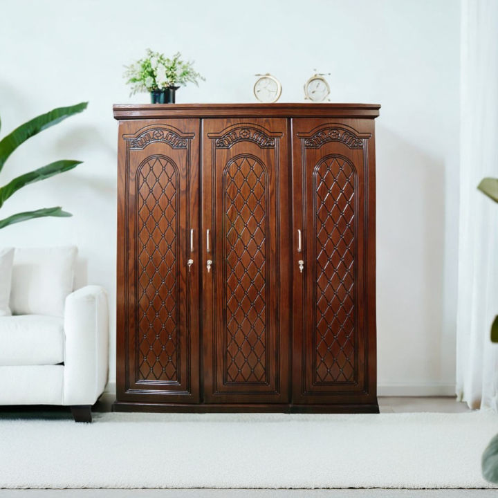 Canadian oak vinier Almari 3 palla A-3