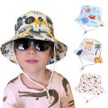 Summer Panama Baby Girls Hat Autumn Cartoon Boys Fisherman Hat Baby Sun Hat Outdoor UV Bucket Hat for Kids Toddler Bonnets. 