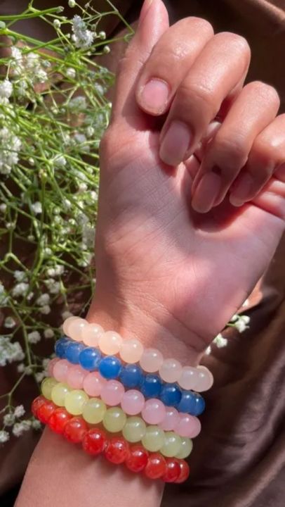pack of 4 korean bead bracelet
