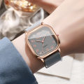 Fashion Square Women Watches Casual Silicone Strap Quartz Watch for Girls Clock Reloj Mujer.