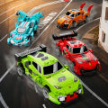 Pull back car Building Block Children Cartoon Character lega toys For Children Birthday . 