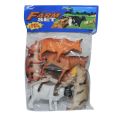Farm Animal Toys - Pack of 6- Plastic Farm Animals for Toddlers and Kids. 