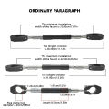 SEAMETAL Motorcycle Adjustable Handlebar Multi-functional Aluminum Alloy Thickened Balance Bar Motorcycle Waterproof Crossbar. 