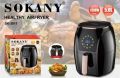 Sokany Digital Air Fryer With Detachable Basket 5 Ltrs. 