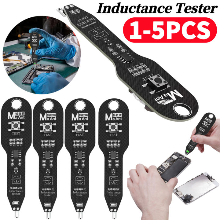 Motherboard Coil Tester Inductance Detector Tool for PC Repair Electromagnetic Induction Quick Fault Check Tool Inductor Tester