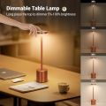 LED Table Lamp Touch Sensor Rechargeable Desktop Night Light Wireless Reading Lamp for Restaurant Hotel Bar Bedroom Decor Light. 