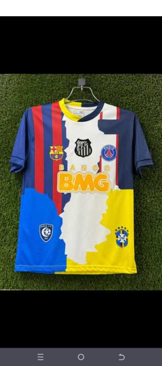 Neymar Jr jersey all club