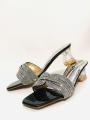 Super Gorgeous High Quality Glass Heel Party Shoes for Ladies and Girls | Party Glass Heel.