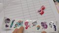 Hasbro My Little Pony Surprise Egg with Stickers Blind Box Doll  Toy Model Anime Figures Collect Ornaments. 