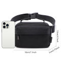 TINYAT Men's Water Resistant Waist Bag Large Capacity Portable Wallet Phone Bag Hiking outdoor for Daily Use Travel Office. 