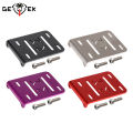 Aluminum Alloy 2Low Transmission Accessory Tray Electronic ESC Battery Holder for 1/10 RC Rigs Crawler LCG Chassis Upgrade Parts. 