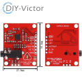 Muscle signal sensor EMG Sensor Ecg module AD8232 ecg measurement pulse heart ecg monitoring sensor kit for Arduino UNO R3. 
