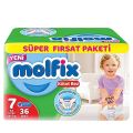 International Turkey product molfix Baby diaper Pants Large 19 + Kg.. 36pcs.