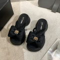 2024 summer New Fashion Women Shoes Slippers Comfortable Platform Shoe High Heels Leisure flower outdoor beach Slipper Women. 