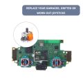 2pcs TMR Solenoid Joysticks for PS4/PS5 Game Controller 3D Analog Joystick Sensor Module for PS4/PS5/Xbox Series S/X Controller. 