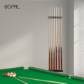 Go Pal Cue Holder Durable Cue Stand Hardwood Wall Mount Pool Stick Holder Billiard Cue Rack Organizer for Sticks for Billiards.