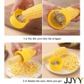 JJYY  Corn Cob Peeler Stripper Cutter Splitter Remover Thresher Stonego Kitchen Salad Tool. 