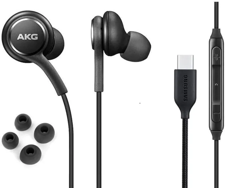 AKG%20Black%20Samsung%20Type%20C%20Earphones/Headphone%20-%20Image%203