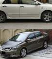 Toyota Corolla Model 2011-2014 Genuine Side Skirts. 