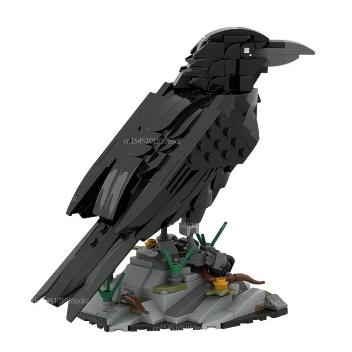 NEW%20MOC%20Animal%20Raven%20Building%20Blocks%20Set%20Bird%20Model%20Bricks%20Assembly%20Toys%20Birthday%20Xmas%20%20-%20Image%206