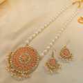 Indian bahubali tikli earrings necklaces for women. 