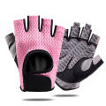1Pair Weightlifting Gloves Half A Finger Anti-Slip Damping Bicycle Riding Gloves Breathable Gym Bicycle Sunscreen Gloves Unisex. 
