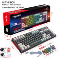 96 Keys Wireless Keyboard RGB Backlight Rechargeable 2.4G USB Gaming Keyboard for Windows PC Laptop Game. 