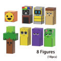 Magnetic Building Block Sprunki Mine World Magnet Cube Set for Boy Girl Kid Age 3+ DIY Model Children STEM Sensory MusicToy Gift.