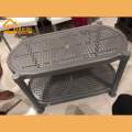 Plastic table, folding table, dining table, two step table, centre table, khana ki maiz ZEBAISH HOUSEHOLD. 