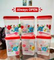 6 Pcs Plastic Jars - 1000ml.