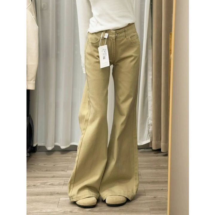 Ladies%20Jeans%20Flare%20Trousers%20Leisure%20Slimming%20Vintage%20Inspired%20Autumn%20%20High%20Waist%20Bell%20%20Women's%20pants%20Flared%20jeans%20jeans%20y2k%20-%20Image%206