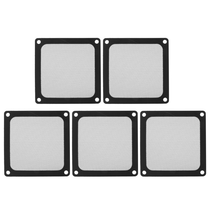 5Pcs%2080x80mm%20PC%20Computer%20Case%20Cooler%20Fan%20Dust%20Filter%20Magnetic%20Frame%20Dustproof%20PC%20Fan%20Dust%20Filter%20Mesh%20Black%20-%20Image%202