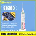 Mechanic SD360 Icing Solder Flux Paste No-clean Transparent Welding Paste Flux With Push Rod for PCB SMD BGA Soldering Tools.