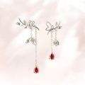 Anime TianGuanCiFu cosplay jewelry butterfly tassel bracelet earrings Necklace opening ring huacheng xielian fans gifts. 