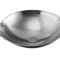 Stainless Steel Wok, Deep Frying Pan, Conduction Drawing Wok, Chinese Wok,. 
