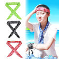 5Pcs Cool Scarf Neck Wrap Cooling Bandana Scarf Instant Cooling Outdoor Sports Headband Chill Ice Sports Towel Wristband. 