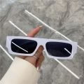 Luxury X shades small rectangle sunglasses for men and women hip hop style shades with UV400 protection. 