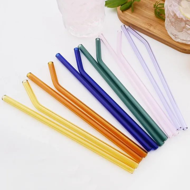 Pink%20Glass%20Straw%20Reusable%20Drinking%20Straw%20Borosilicate%20Glass%20Tube%20Straws%20for%20Drinks%20Cocktail%20with%20Cleaning%20Brush%20Bar%20Accessories%20-%20Image%202