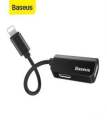 Baseus Orignal 2in1 Lighting Splitter | Best For Gaming | Iphone Xs,Xr,11,12,13,14. 