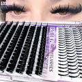 Lash Clusters 120D 100D Lash Spikes Eyelash Clusters Volume Individual Lashes DIY Spiky Lash Extension Mega Cluster Eyelash. 