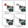 Electric Drill Chuck Angle Grinder Drill Chuck with Chuck Key Self-locking Iron Collet Electric Accessories. 