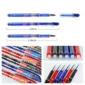 52Pcs/Set Gel Pen Erasable Refill Rod Erasable Pens 0.5mm Blue Black Washable Handle School Writing Stationery Gel Ink Pen. 